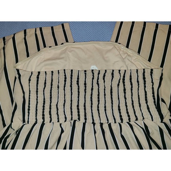 Khloe California Wide-Leg 1 pc outfit Women's 3XL Striped Ruched Waist (R) - Picture 9 of 9